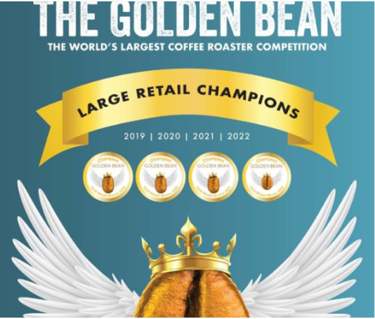 ALDI’s Lazzio Coffee awarded the 2022 Golden Bean